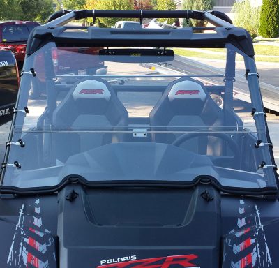 Polaris RZR XP Turbo S Split Windshield - Image 2