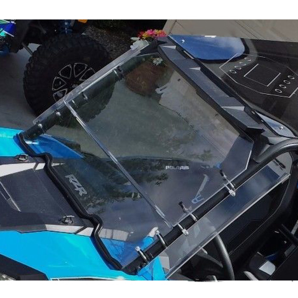 ABRASION Resistant Split Windshield (201920) 2&4 Seat RZR 1000 and