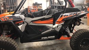 Polaris Rzr 1000 Turbo 2 Seat Tinted Polycarbonate Lower Door