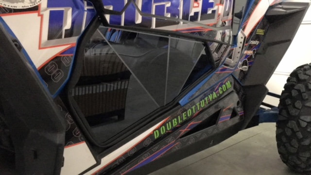 Polaris Rzr 1000 Turbo 2 Seat Tinted Polycarbonate Lower Door