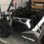 Polaris RZR 900 trail tinted lower doors