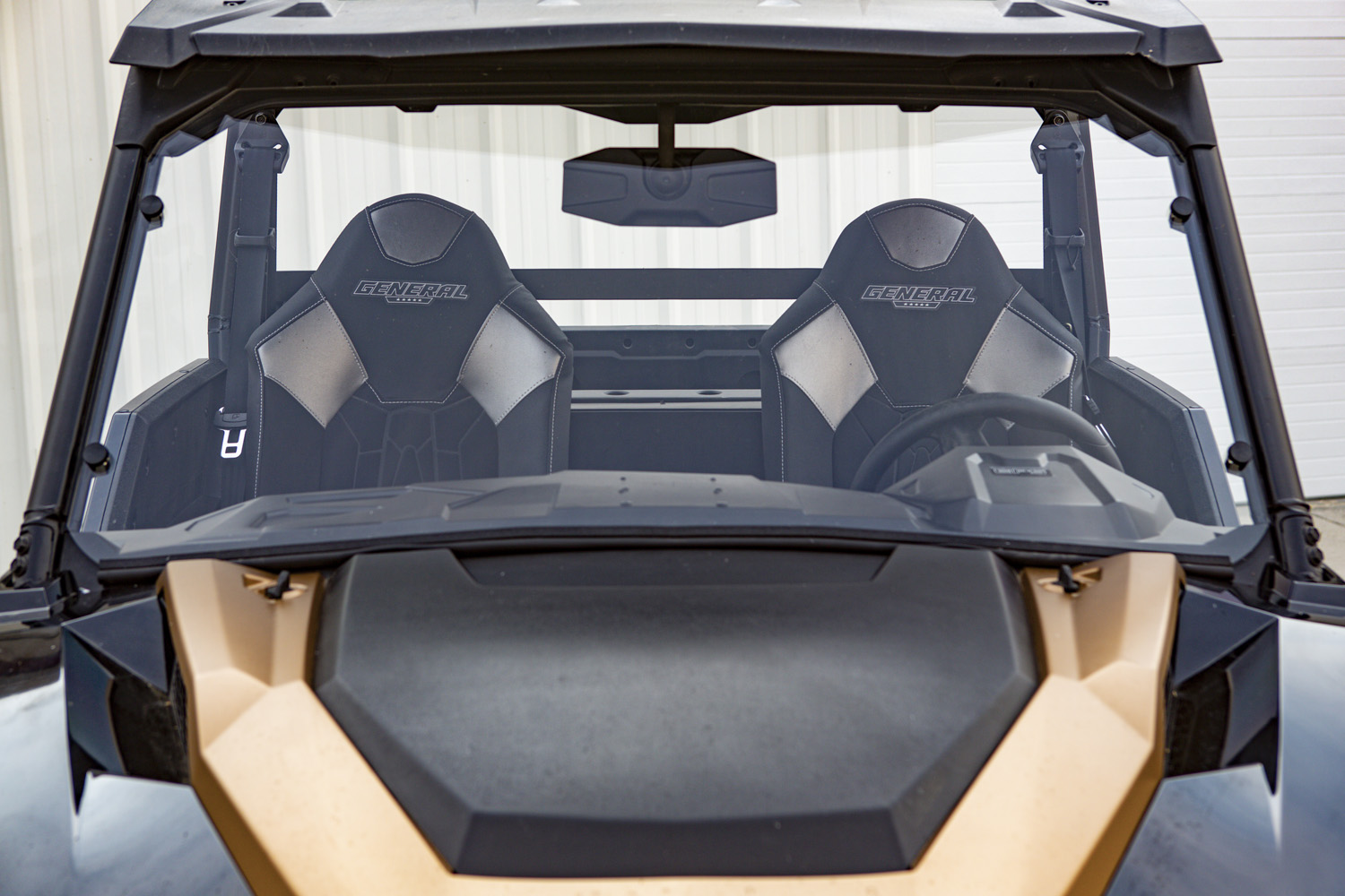 Full Windshield for Polaris General, RZR, Ranger Great for Hunting