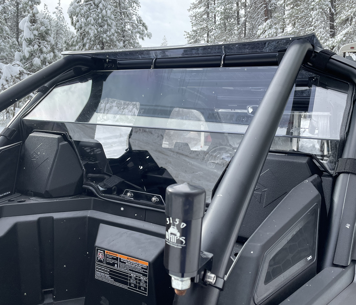 Double Ott Polaris Pro XP Rear Window 2-Seater Clear 20+ 
